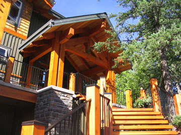 Samuelson Timberframe Design - Revelstoke mountain home design